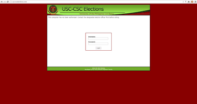 USC-CSC voting system
